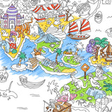 Giant Colouring Poster - Atlas