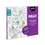 Giant Colouring Poster - Magic