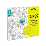 Giant Colouring Poster - Dinos