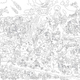 Giant Colouring Poster - Dinos