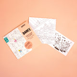 Giant Colouring Poster - Dance