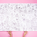 Giant Colouring Poster - Kawaii