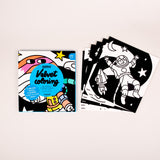 Velvet Colouring - Cosmos