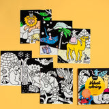 Velvet Colouring - Animals