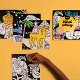 Velvet Colouring - Animals