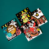 Velvet Colouring - Ho Ho Ho