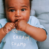 Ice Cream Champ Baby T-Shirt – Forever Blue