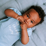 Ice Cream Champ Baby T-Shirt – Forever Blue