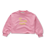 Kids Boxy Ice Cream Champ Sweatshirt - Podium Pink
