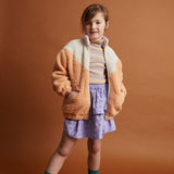 Kids Rib Turtle Neck - Stripes