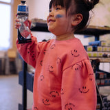 Kids Club Chaos Print Sweatshirt - Pink