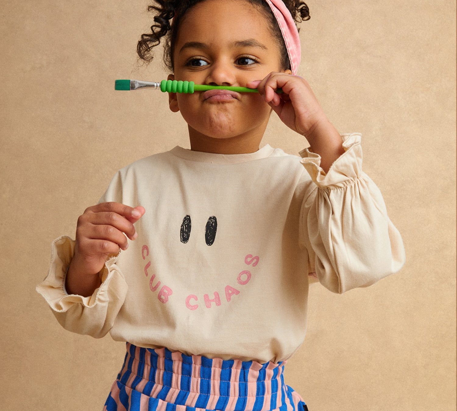 Kids Ruffle Sleeved T-Shirt - Club Chaos