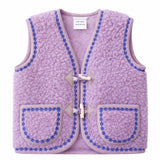 Kids Merino Wool Bodywarmer - Lilac