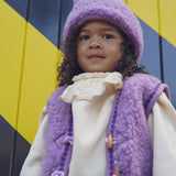 Kids Merino Wool Bodywarmer - Lilac