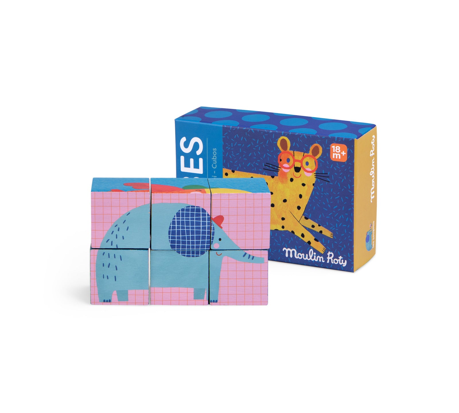 Wooden Stack-up + Puzzle Cubes