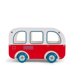 Wooden Bus + Dog Character