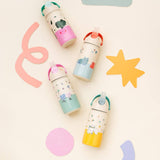 Insulated Stainless Steel Kids Bottle - Funky Dogs
