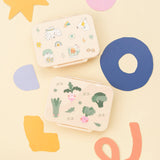Tritan Bento Kids Lunchbox - Veggie Pals