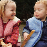 Kids Merino Wool Bodywarmer - Red Velvet - Limited Edition