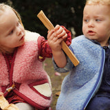 Kids Merino Wool Bodywarmer - Red Velvet - Limited Edition