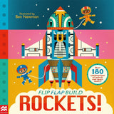 Book - Flip Flap Build: Rockets (Paperback)