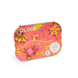 Clixo Crew Pack - Kids Magnetic Toy - Pink/Yellow - 30 pcs