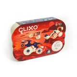 Clixo Mars Rovers Pack Glow-In-The-Dark - Kids Magnetic Toy - 30 pcs