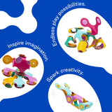 Clixo Tiny & Mighty Pack - Kids Magnetic Toy - Jungle - 9 pcs