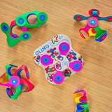 Clixo Tiny & Mighty Pack - Kids Magnetic Toy - Rainbow - 9 pcs