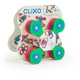 Clixo Tiny & Mighty Pack - Kids Magnetic Toy - Rainbow - 9 pcs