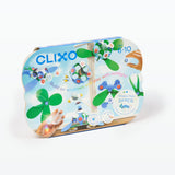 Clixo Grip & Stick Window Pack - Kids Magnetic Toy - Blue/Green/Primatic - 24 pcs