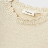 Short Knit Vest - Loose Fit - Turtledove