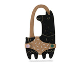 Llama - Animal shaped chalkboard with chalk