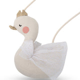 Picca Loulou - Swan Susie Purse Cream - 15 cm