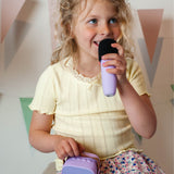 Kids Karaoke Set - Wireless Microphone + Speaker - Purple