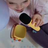 Kids Karaoke Set - Wireless Microphone + Speaker - Yellow