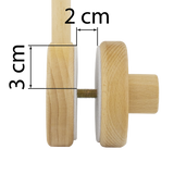 Wooden Cot Mobile Holder