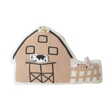 Interactive Farmhouse + Animal Canvas Cushion Set