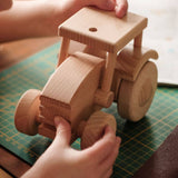 Wooden Build-Your-Own Tractor