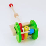 Wooden Rattle Push Toy