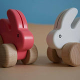 Wooden Small Rabbit - Pink