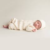 Newborn Knitted Hat - Ecru