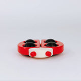 Wooden Ladybug on Wheels – Red