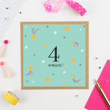 Wowsers! You're 4! Greeting Card