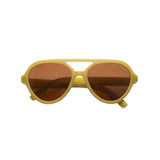 Aviator Polarised Sunglasses - Kids - Chartreuse