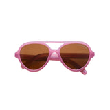 Aviator Polarised Sunglasses - Kids - Mauve Rose
