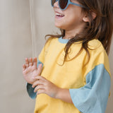 Aviator Polarised Sunglasses - Kids - Sky Blue