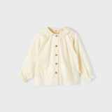 Woven Blouse - Loose Fit - Turtledove