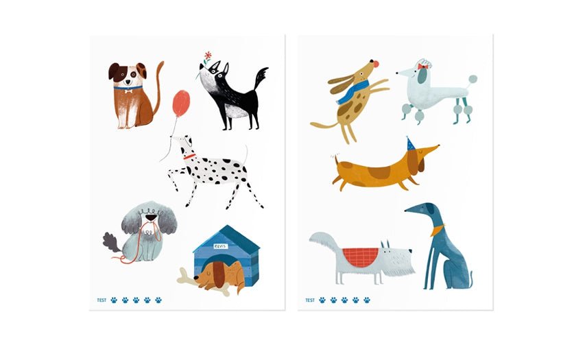 Maypole LaneDogs - Temporary Tattoos - Maypole LaneMaypole LaneDogs - Temporary Tattoos