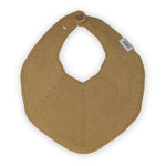 Maypole LaneKnitted Teething Bib - Fjola - Honey - Maypole LaneMaypole LaneKnitted Teething Bib - Fjola - Honey